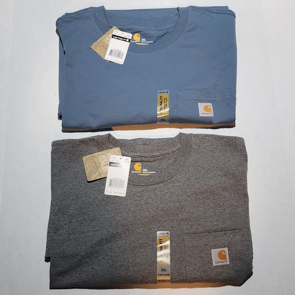 2 New With Tags Carhartt Tee's